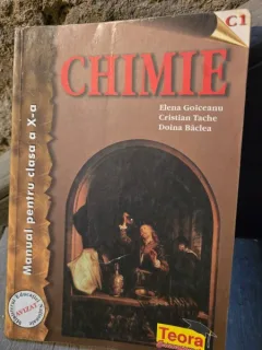 Elena Goiceanu, Cristian Tache, Doina Baclea - Chimie Manual pentru clasa a X-a