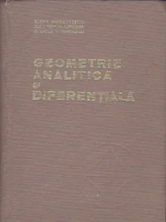 ELENA MURGULESCU - GEOMETRIE ANALITICA SI DIFERENTIALA