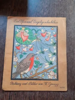 ELFUL SI PASARILE - M. GRENGG  (CARTE PENTRU COPII, IN LIMBA GERMANA)