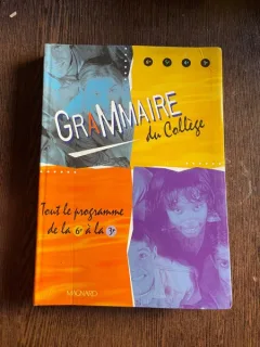 Elisabeth de Almeida Grammaire Du Collège