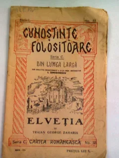 ELVETIA - TRAIAN GEORGE ZAHARIA