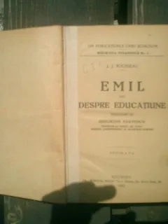 Emil sau despre educatie - Jean Jacque Rousseau