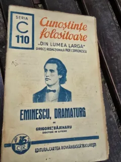 Eminescu, dramaturg - Grigore Bajenaru