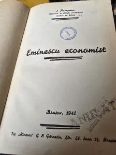 Eminescu economist - I. Haseganu