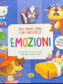 Emozioni( Emotii- carte cartonata cu ferestre, in italiana)