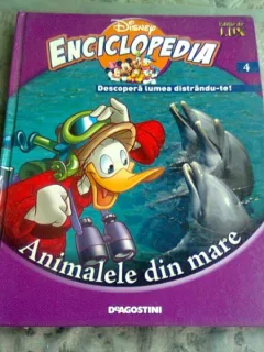 ENCICLOPEDIA DISNEY, ANIMALELE DIN MARE, VOL. IV, EDITIE DE LUX, 2008