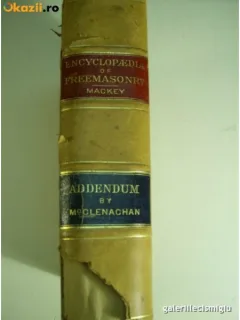 ENCICLOPEDIA FRANCMASONERIEI ALBERT G.MACKEY,M.D.1896 in lb.en gleza