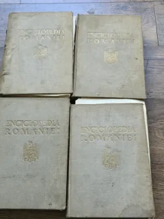 Enciclopedia Romaniei - Dimitrie Gusti vol.I-IV fara portrete