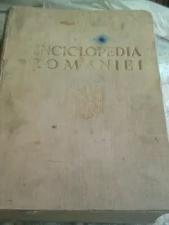 ENCICLOPEDIA ROMANIEI - DIMITRIE GUSTI  VOL.III, CU PORTRET