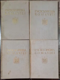 ENCICLOPEDIA ROMANIEI, sub redactia lui Dimitrie GUSTI (VOL I - IV) - cu majoritatea portretelor