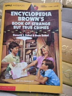 Encyclopedia Browns book of strange but true crimes - Donald J. Sobol
