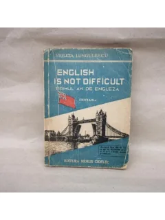 English is not difficult , Primul an de Engleza , Violeta Lungulescu , 1946