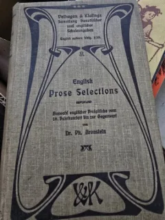 English prose selection - Dr.Ph. Aronstein