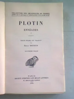 ENNEADES - PLOTIN  VOL.I