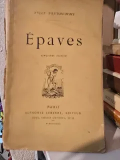 Epaves - Sully Prudhomme