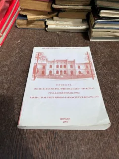 Epifanie Cozarescu - Istoricul spitalului Precista Mare din Roman