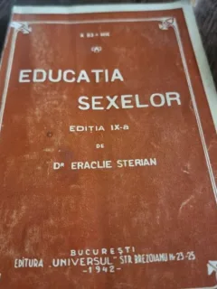 Eraclie Stelian - Educatia Sexelor