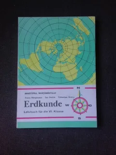 ERDKUNDE/GEOGRAFIE, MANUAL CLASA VI-A - PETRU BARGAUANU  (TEXT IN LIMBA GERMANA)