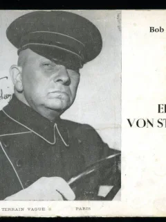 ERIC VON STROHEIM - BOB BERGUT  (CARTE IN LIMBA FRANCEZA)