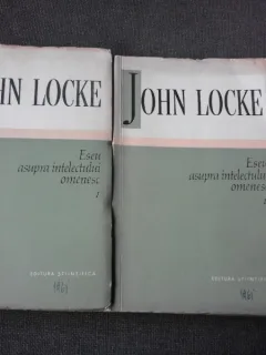 ESEU ASUPRA INTELECTULUI OMENESC - JOHN LOCKE  VOL.I+II,Cartonata