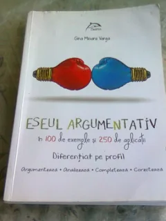 ESEUL ARGUMENTATIV IN 100 DE EXEMPLE SI 250 DE APLICATII - GINA MIOARA VARGA