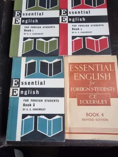 ESSENTIAL ENGLISH FOR FOREIGN STUDENTS - C.E. ECKERSLEY (4 VOL)