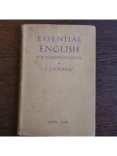 ESSENTIAL ENGLISH - VOL. I - C.E. ECKERSLEY
