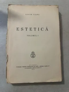Estetica Volumul I, Tudor Vianu