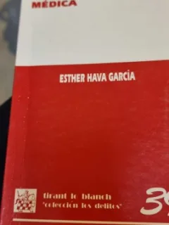 Esther Hava Garcia La Imprudencia Medica