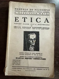 Etica pentru clasa a VIII-a secundara - Emilia Bogdan, Alexandru Bogdan