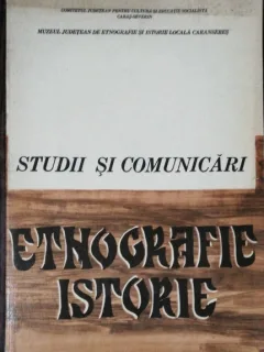 STUDII SI COMUNICARI,ETNOGRAFIE ISTORIE