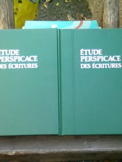 ETUDE PERSPICACE DES ECRITURES - 2 VOLUMES - VOLUME 1. AARON - JERUBBALL - VOLUME 2. JERUSALEM - ZOUZIM ET INDEX.