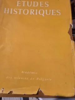 Etudes Historiques a L Occasion du XIII e Congres International Des Sciences Historiques