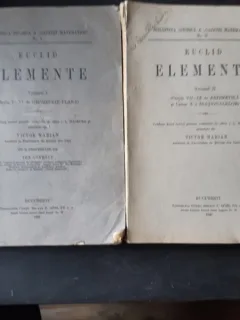 EUCLIDE, ELEMENTE - VICTOR MARIAN VOL.I+II
