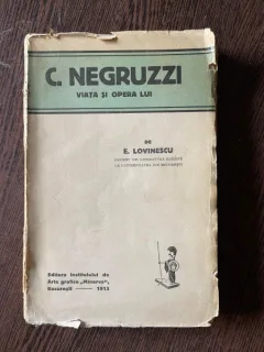 Eugen Lovinescu Costache Negruzzi viata si opera lui (autograf)