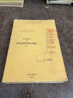 Eugenia Manoliu - Elemente de paleontologie
