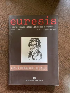 Euresis cahiers roumains d'etudes litteraires. Le postmodernisme dans la culture roumaine, nr. 3-4 2008
