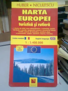 EUROPA - HARTA TURISTICA SI RUTIERA
