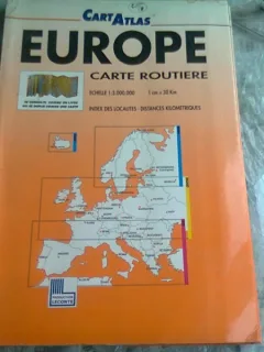 EUROPE CARTE ROUTIERE