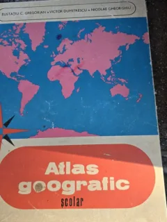Eustatiu C. Gregorian, Victor Dumitrescu, Nicolae Gheorghiu - Atlas Geografic Scolar