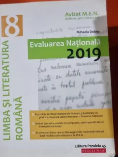 Evaluarea Nationala 2019 Limba si Literatura Romana - Mihaela Dobos