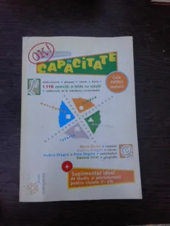 Examen de capacitate, cele patru materii