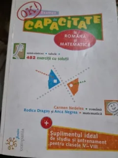 Examen de Capacitate la Romana si Matematica