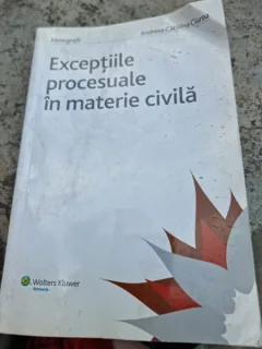 Exceptiile procesuale in materie civila - Andreea Catalina Ciurea