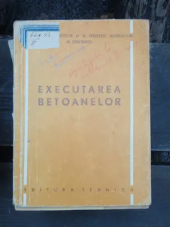 EXECUTAREA BETOANELOR