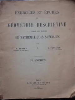 EXERCICES ET EPURES DE GEOMETRIE DESCRIPTIVE