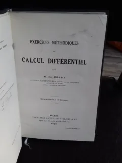 EXERCICES METHODIQUES DE CALCUL DIFERENTIEL - M.ED. BRAHY