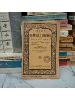 EXERCITII DE GRAMATICA SI COMPUNERI PENTRU CLASA IV-A PRIMARA , Gh. Cherciu , 1926