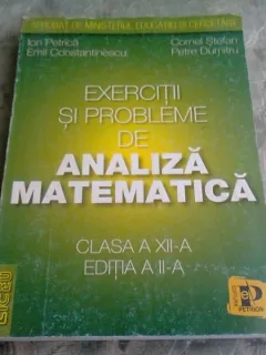Exercitii si probleme de analiza matematica - Ion Petrica