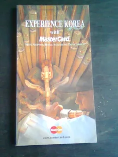 EXPERIENCE KOREA WITH MASTERCARD  (CARTE DE CALATORIE, IN LIMBA ENGLEZA)